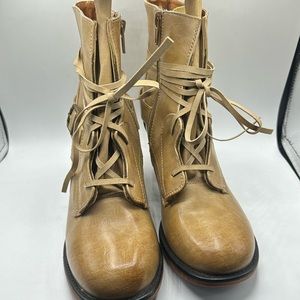 93 Vintage Brianca Heeled Booties